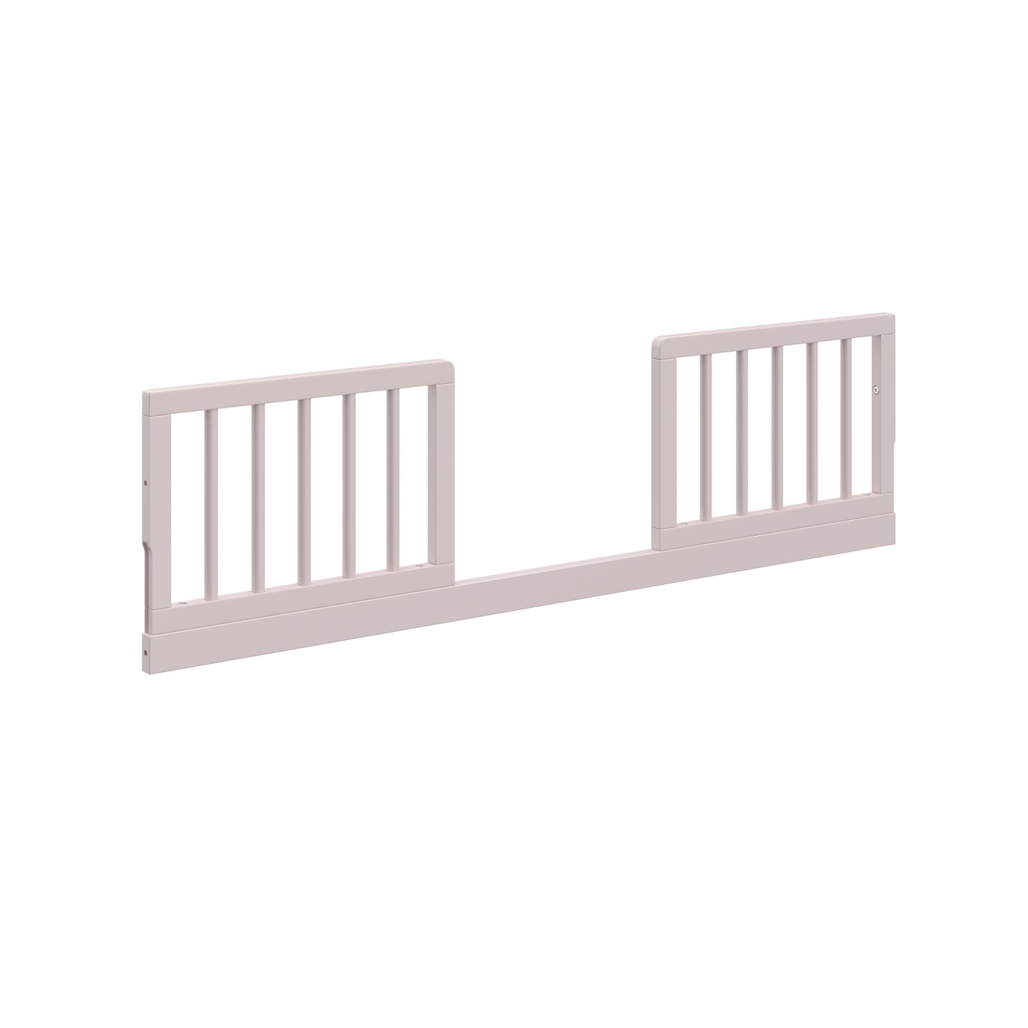 Storkcraft & Graco Toddler Safety Guardrail Kit with Dowels (Pebble Gray) – GREENGUARD Gold Certified, Converts Compatible Storkcraft & Graco Crib to
