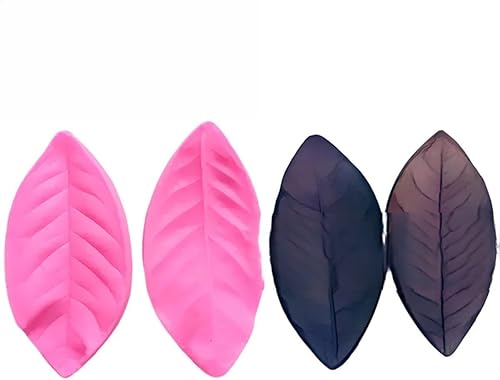 Soportes para pasteles de hojas 2024 Moldes De Silicona Para Reposteria Flores Decoración Gateau Jelly Pudding Bandeja Molde Decoración Accesorios