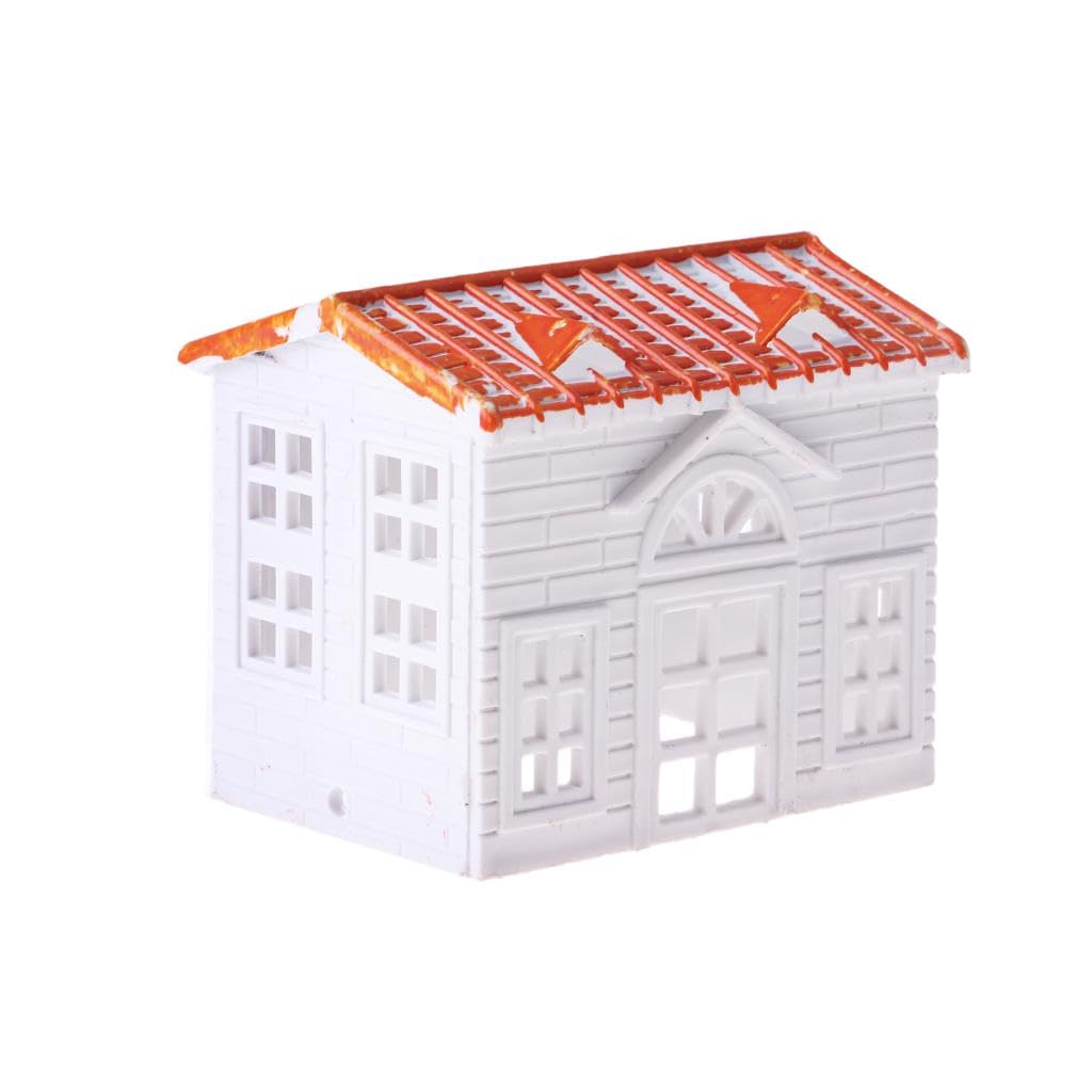 VELURA 1x Small House Villa Model DIY Building Railroads Train Sand Scene Accessory|Collectibles|Collectibles|Collectibles-image-43