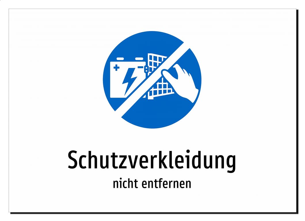 37351-DE-S-08 | Schutzverkleidung - nicht entfernen