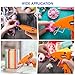 Hot Glue Gun Kit with 30 Glue Sticks(130mm x 7mm), Fast Preheating Hot Melt, High Temp for School Crafts DIY Arts and Quick Home Repairs,20W