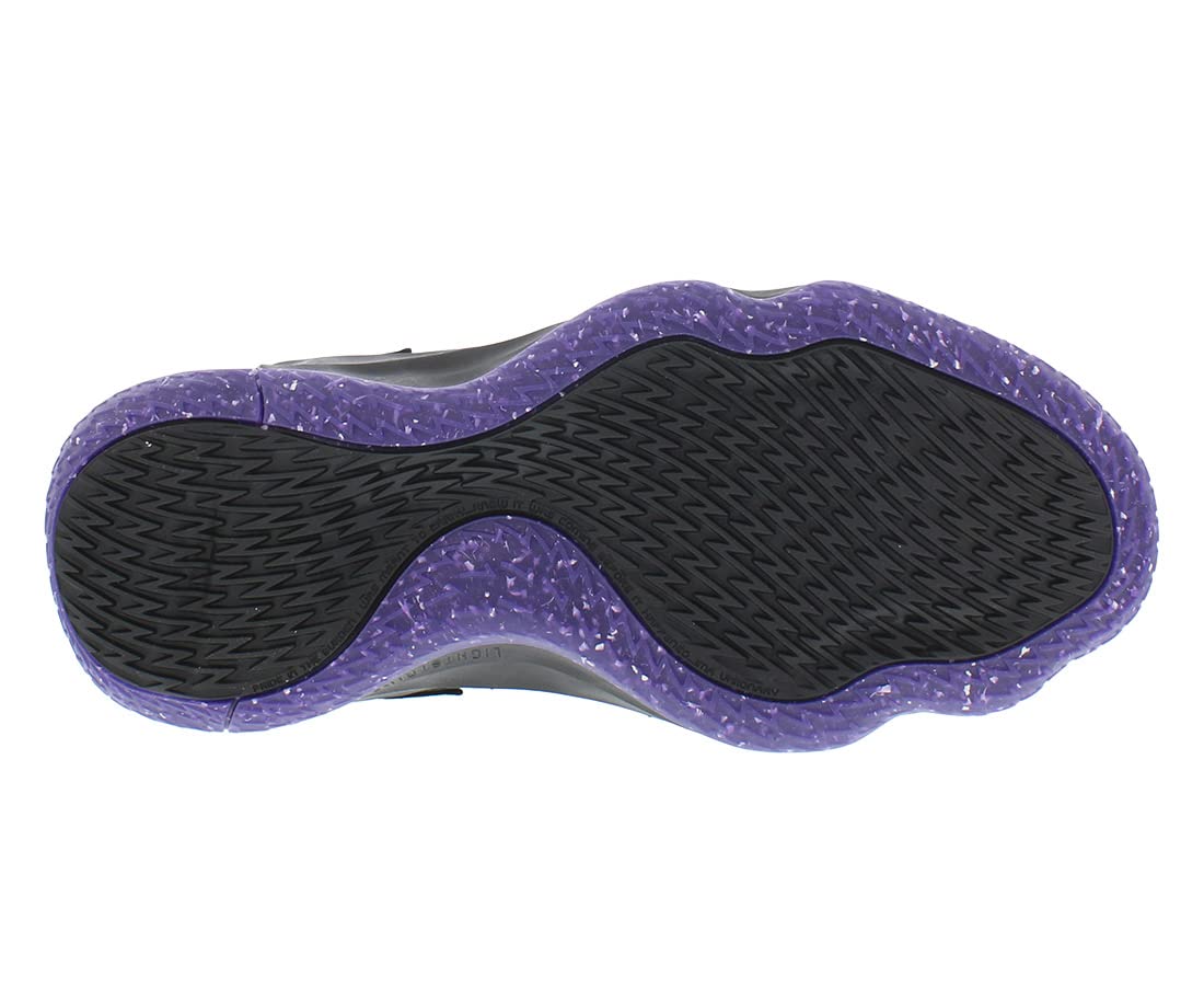 adidas Sm Dame 7 Extply Unisex Shoes Size 11.5, Color: Black/Purple