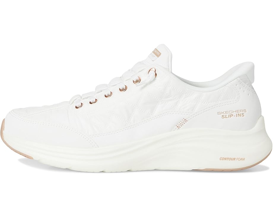 SKECHERS Contour Foam - Cozy Fit Golden Hour Hands Free Slip-Ins - Left View