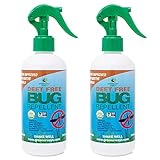 Greenerways Organic Natural Bug Spray, Insect Repellent, USDA Organic, Mosquito-Repellent, Bug Repellant, DEET-Free, Pest Control (12oz, 2 Pack)