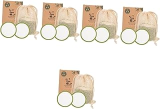 FOMIYES 80 Pçs Removedor De Maquiagem Rosto Lavagem Esponjas Faciais Toalhetes Portáteis Compõem Almofadas De Algodão Almofadas De Removedor De Maquiagem Facial Almofadas De Limpeza