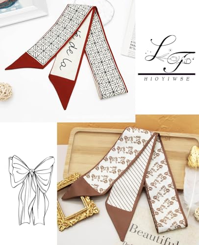 Purse Scarf Handbags For Women Skinny Hair Neck Accessories Scarves With Bag Scarfs Handle Fashion Lightweight2