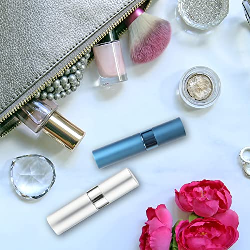 AOT 10ml Refillable Travel Perfume Atomiser Bottles, 4pcs Mini Refillable Perfume Bottle Aftershave Spray Bottle, Upgraded Travel Perfume Atomizer, Portable Perfume Pod for Outdoor Traveling - Image 6