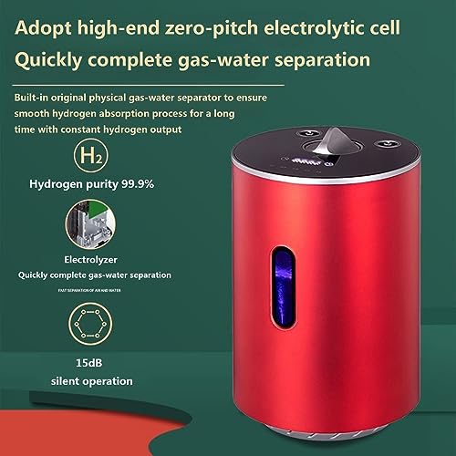 Maszyna do inhalacji wodoru, wysoka czystość H2, elektroliza PEM, poprawa odporności, inhalator z podwójnym wyjściem