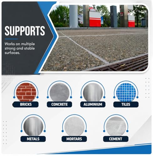 Image of Waterproof Silicone Sealant Fast Drying Roof Repair Adhesive | Quick Leak Fix Waterproof Sealant for Roof, Concrete, Water Tank, Iron, Galvanized Steel, Metal & Aluminum Surfaces (Pack Of 1)
