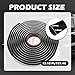 13FT Headlight Sealant Butyl Tape,Strong Adhesive Butyl Sealant Tape Promotes Sealing of Car Windshield,Hood,Window,Door,Universal Rubber Sealant of Car Tape