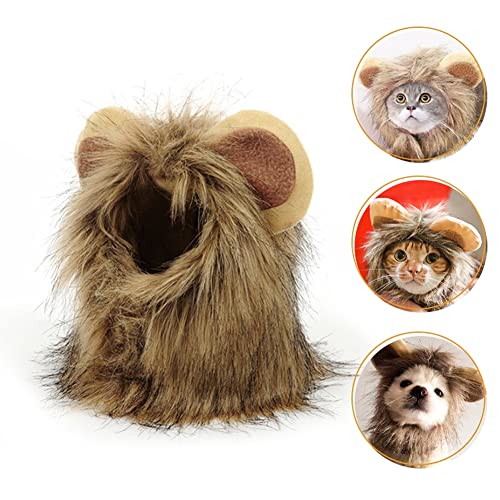 Disfraz de León para Gatos y Perros Pequeños miniatura 2
