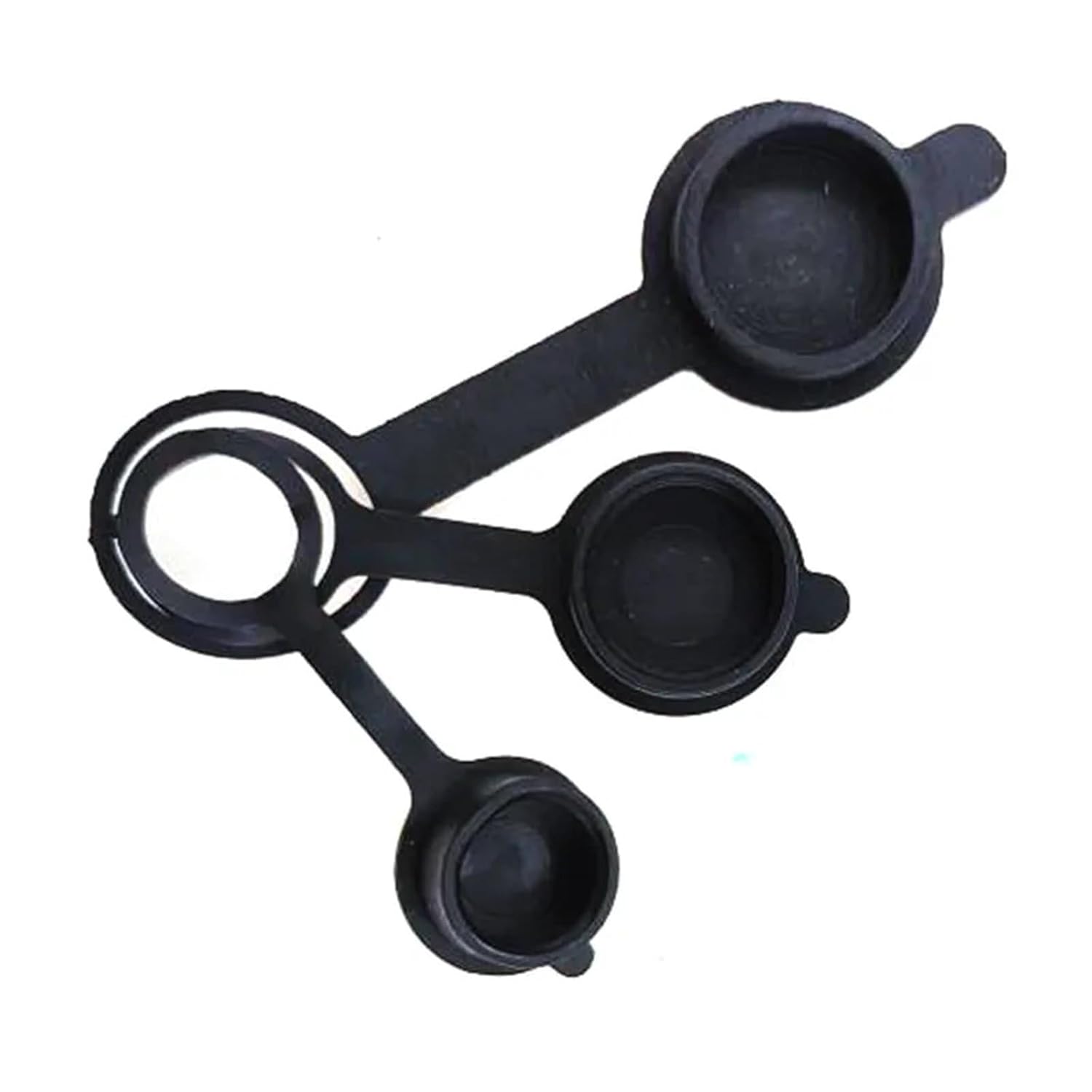 10pcs GX12 GX16 GX20 GX20F Cover Rubber Cap Circular Connector Protective Sleeve(GX20 Rubber Cap,100PCS)