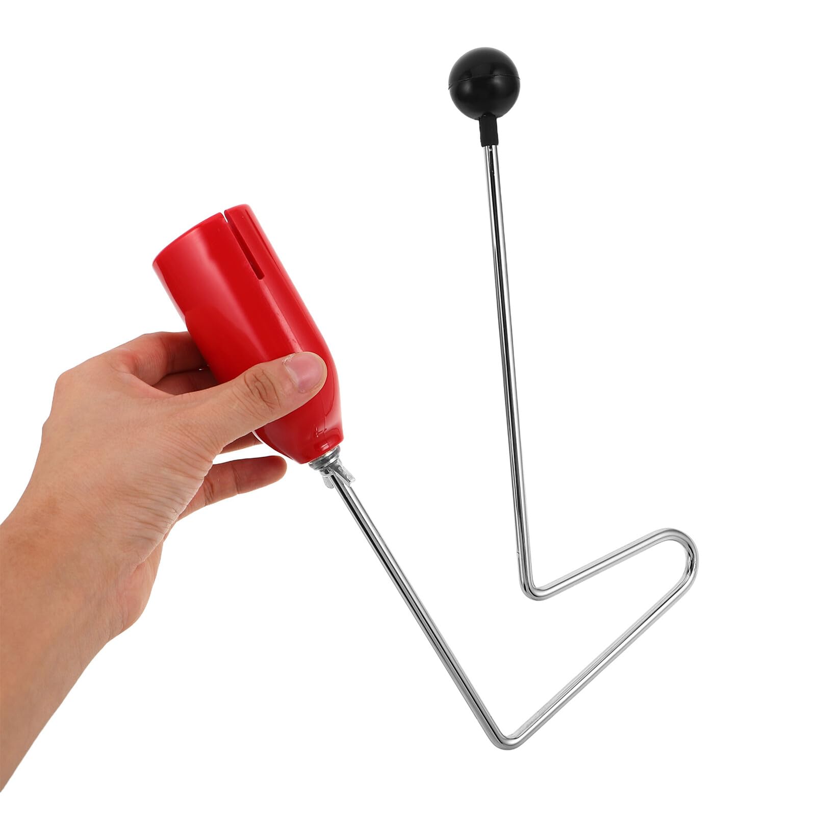 Vibraslap Strumento Musicale Rosso, Percussione Orff per Bambini