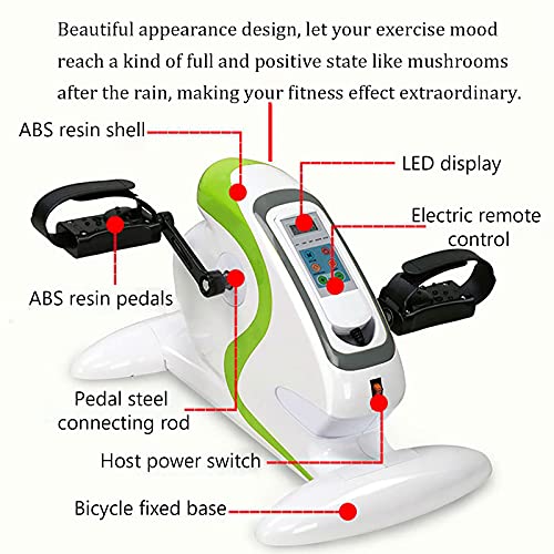 Elektrisch pedaal Mini-revalidatiemachine Hometrainer, Indoor Fitness Hometrainer Loopband Verticale revalidatiefiets Fietsen Stepper Beenpedaaltrainer Fitnessfiets - Afbeelding 6