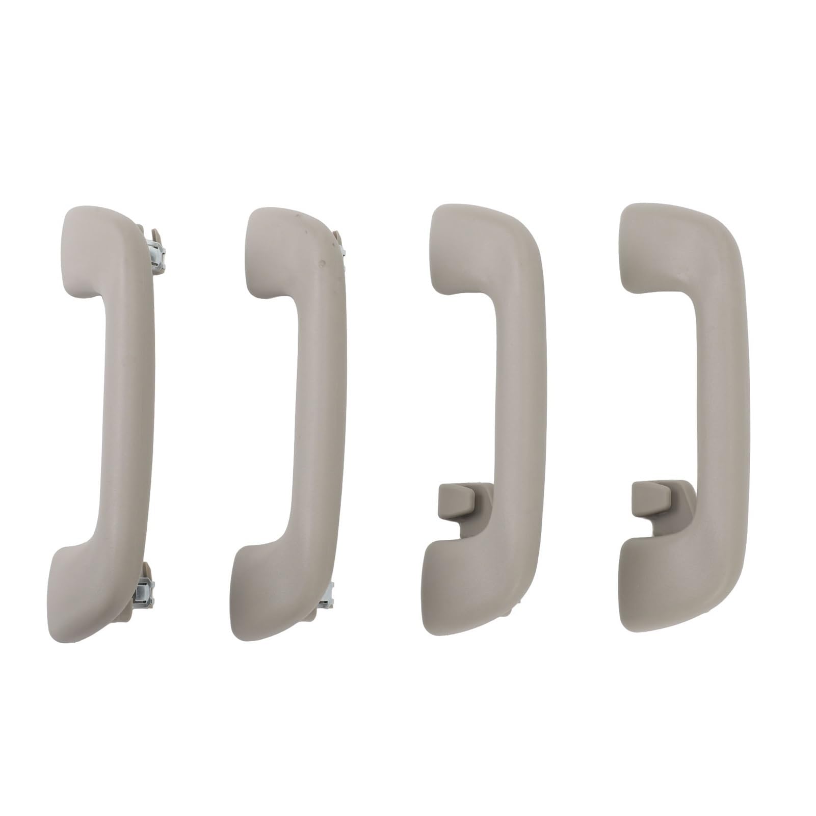Kebjsbgtd Gray 4Pcs Interior Roof Grab Handle Strength Auto Pull Replacement Prevent Deformation For 2007‑2013 Cars Doors Handles
