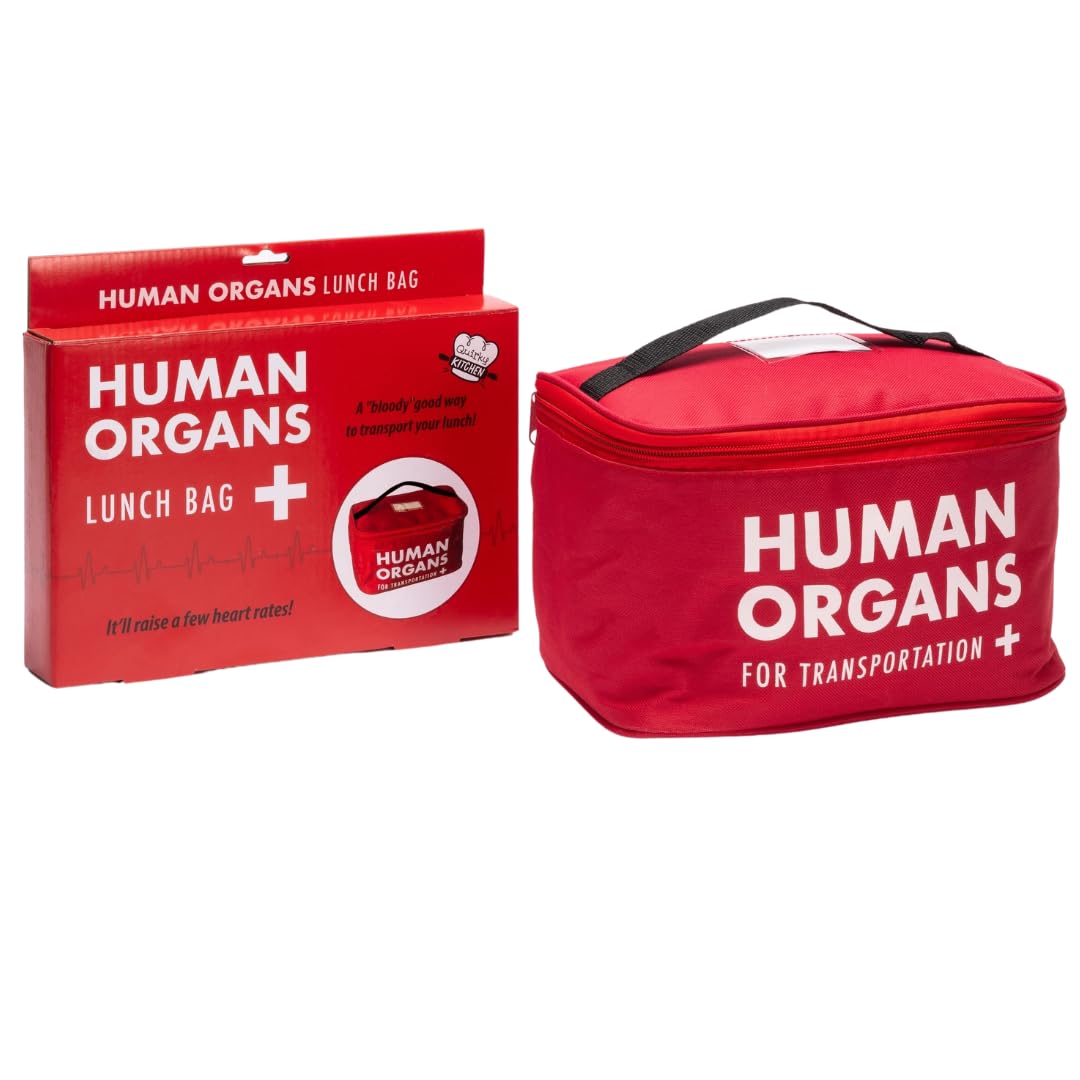 Diabolical Human Organs Insulated Lunch Bag For Men - Funny Office Gifts