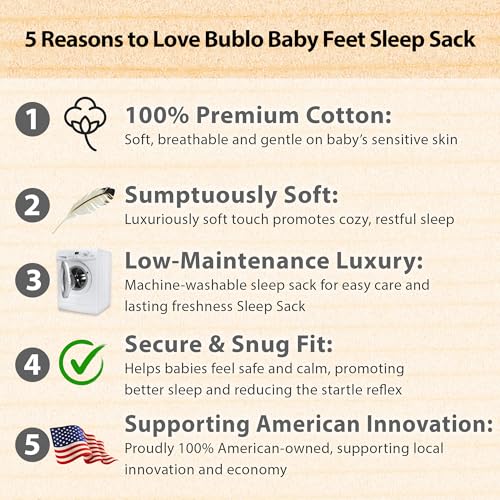 Image of Toddler Sleep Sack with Feet, 3-4T, 2-Pack