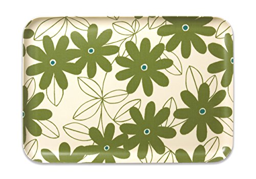 橋本達之助工芸 SRトレーL角 ジャスミン グリーン