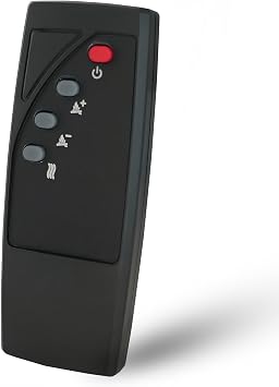 Replacement Remote Control for Twin Star ChimneyFree ClassicFlame Dura flame Fireplace Heater DF1-6518-01 DF1-6518-02 DF1-6518-03 DF1-6518-04 DFI-550-39 DFI-550-39-A003 P130 DFI-550-38 DFI-550-39 T-A8