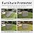Easy-Going 4 Feet Outdoor Log Rack Cover Waterproof Weatherproof Firewood Cover with Openable Front Flap (Cover Only, Rack not Included)