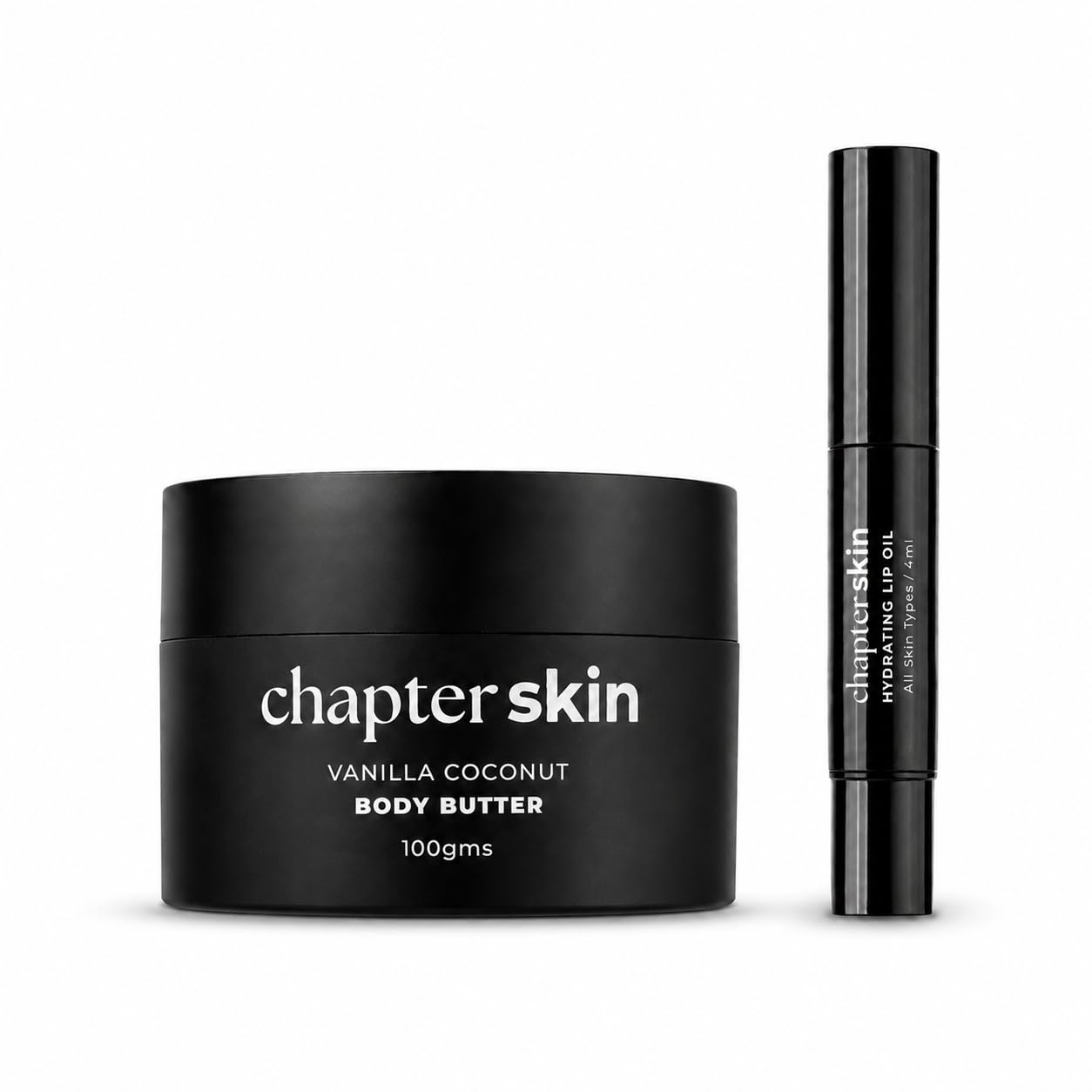 hydration repair duo with lip oil & vanilla coconut butter | moisture care pairing for rough texture & dryness | pack of 2