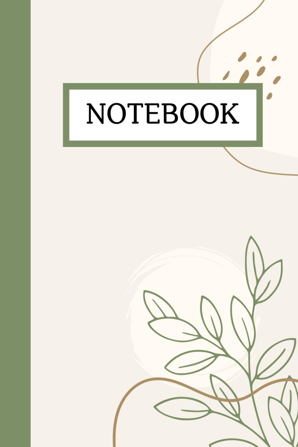 NOTEBOOK: KAKI THEME LINE illustration