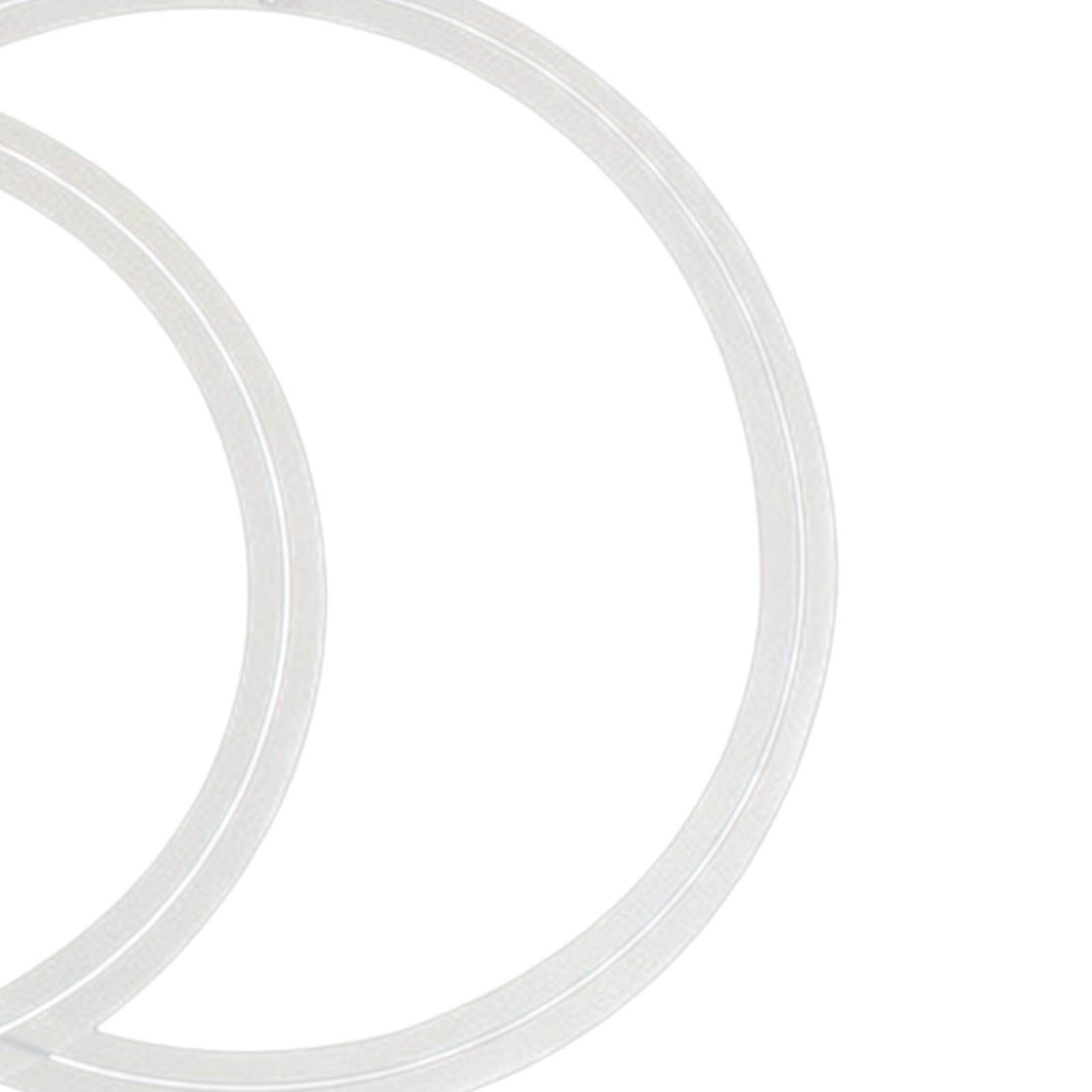 SM SunniMix 4x Dampening Drum Mute Rings, Drum Mufflers, Drum Percussion Accessories, Style A