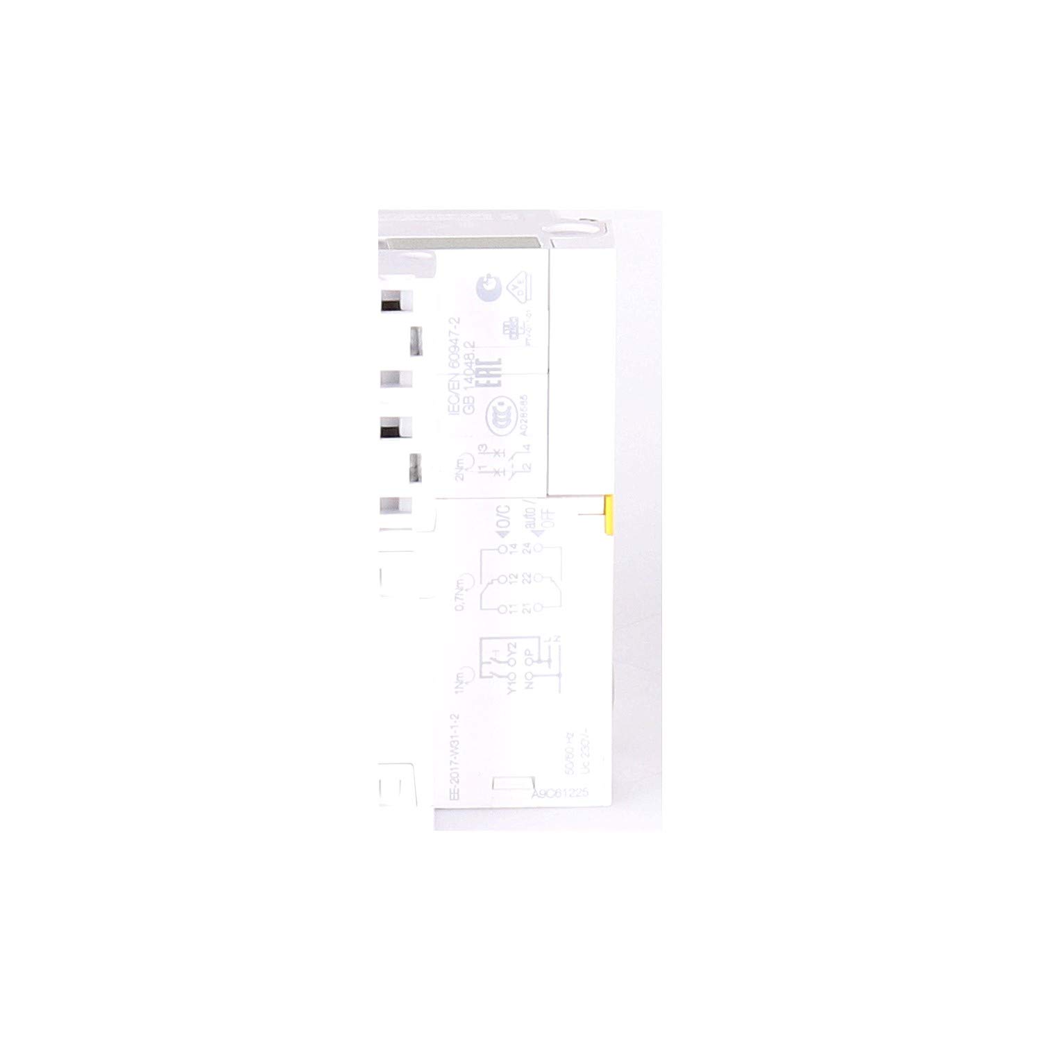 Schneider Electric A9C61225 Reflex iC60N Interruptor Automático con Telemando, Ti24, 25A, 2P, Curva B, 84mm x 81mm x 77mm, Blanco