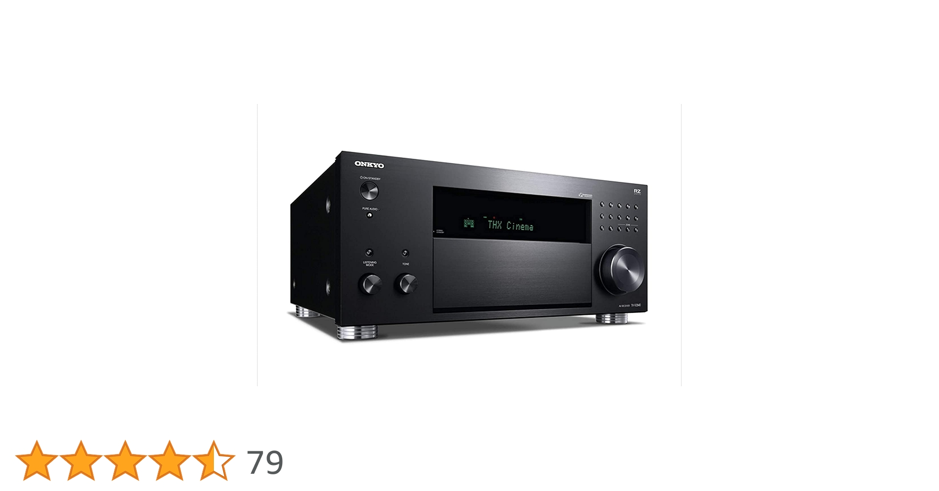 Onkyo TX-RZ840 Smart AV Receiver with 4K Ultra HD | Dolby Atmos