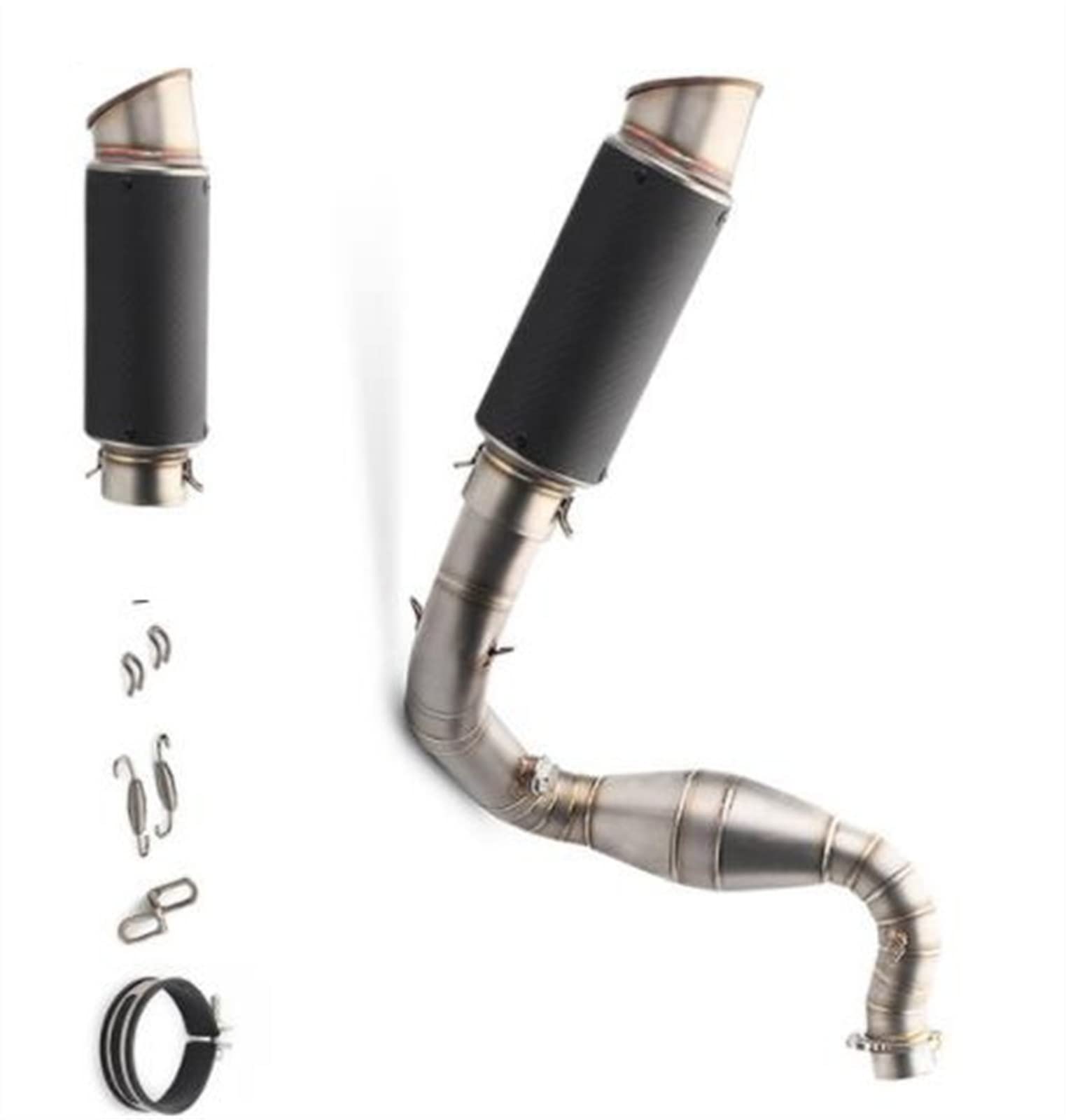 Système d'échappement complet BMW G310GS modifié avec connecteur