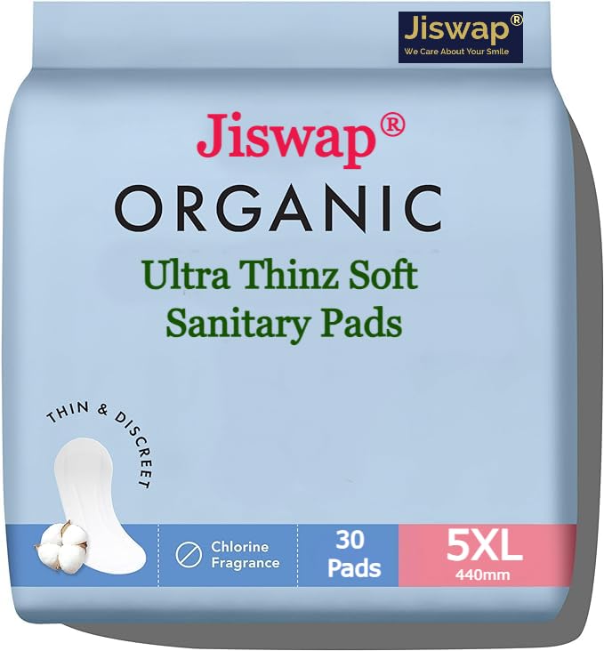XXXXXL Cottony Soft Sanitary Pads for Women | Upto 100% leakage protection (5XL-30Pads) (B0D6KW3DR3) Amazon Price History, Amazon Price Tracker