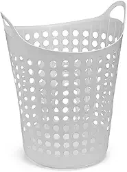 Cesto De Roupas Flexivel 44lts Arthi Branco