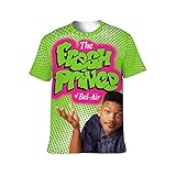 naokenu The Fresh Prince of Bel-Air 3D T-Shirt Unisex Funny Breathable Short Sleeve Tops for Men Women S Black4