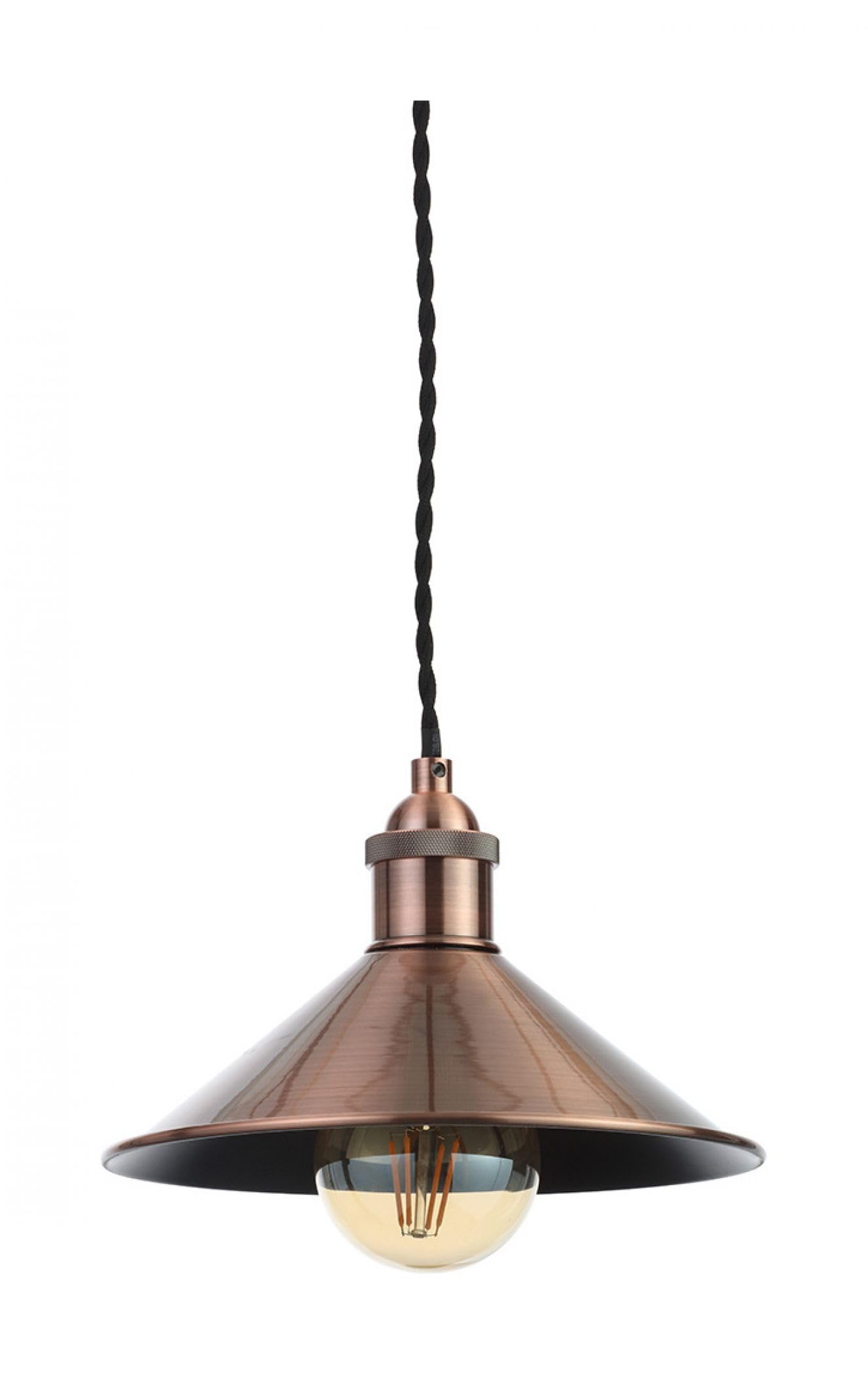 InLight INL-33818-ACOP Rigel Shade Only, 236mm, Antique Copper
