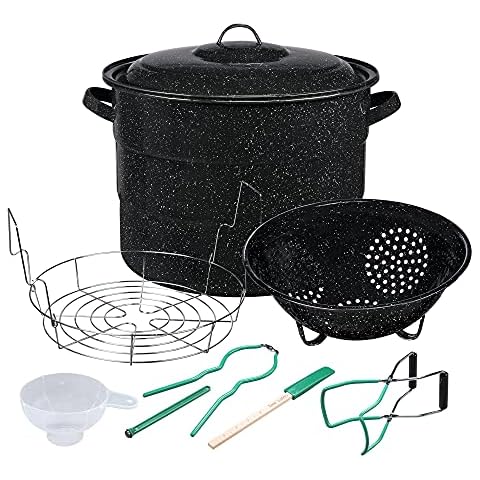 Granite Ware Enamel-on-Steel Canning Kit, 9-Piece Cover