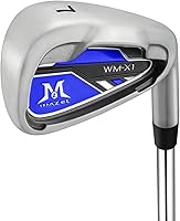 Vista 44 de MAZEL WM-X1/2 Hierros individuales para palos de golf para hombres 1,2,3,4,5,6,7,8,9, Pitching Wedge, Approach Wedge, Sand Wedge con ejes