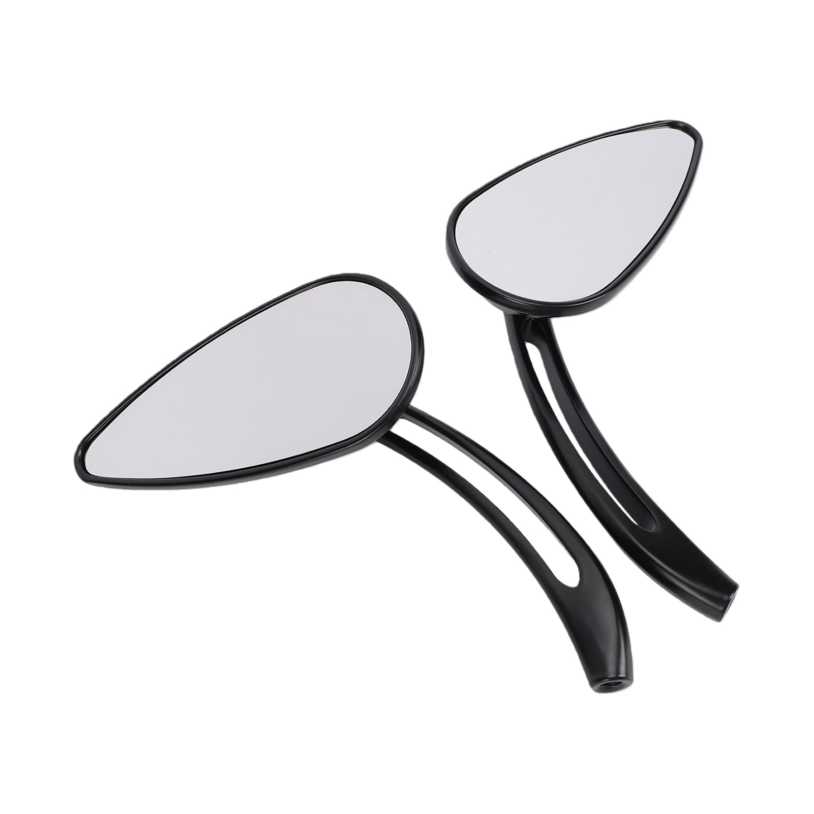 Luocute Lusterka Wsteczne Motocykla Typu Teardrop do Dyna Electra Glide