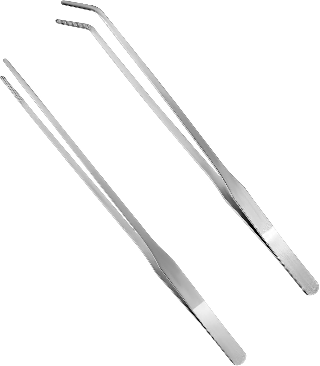 2 PCS Extra Long Tweezers, 10.6'' Fish Tweezers Kitchen