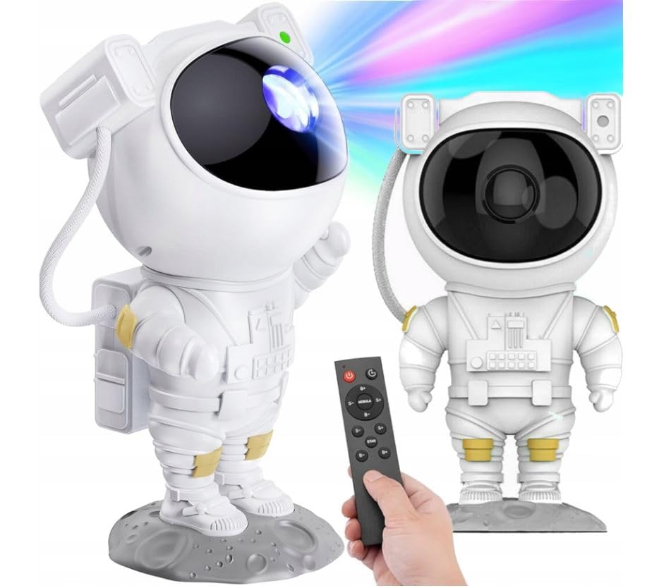 ASTRONAUTA lámpara proyector super divertido cielo espacial para niños
