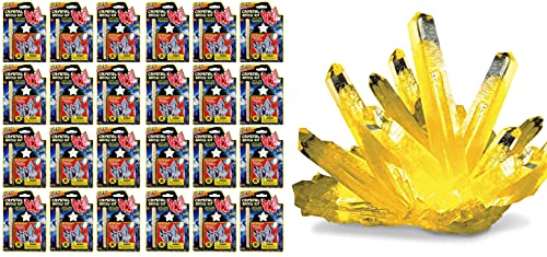 2GoodShop Magic Grow a Crystal Kit (24 Sets) | Growing Crystals Science Kit Toys for Kids and Adults. Party Favors Supplies in Bulk. Plus 1 Sticker #5423-24s 24 Packs