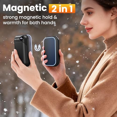 Hand Warmers Rechargeable 2 Pack, 4-Levels 104°F to