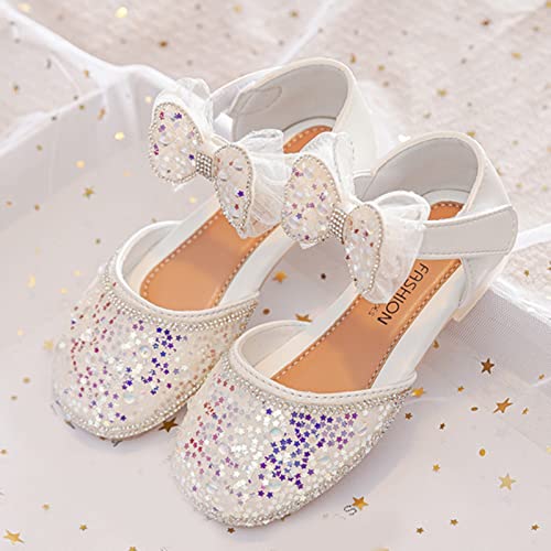 Fashion Kids Children Girls Spring Flower Strap Princess Dance Party Dress Baby Shoes for Closed Toe Shoes for Girls3