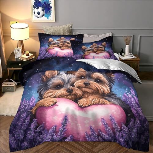 Microfibre résistante et fermeture éclair pour ce linge de lit