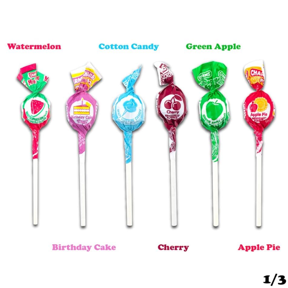 Charms Mini Pops Lollipops, Assorted Flavors, 400 Count (Pack of 1) - image 4