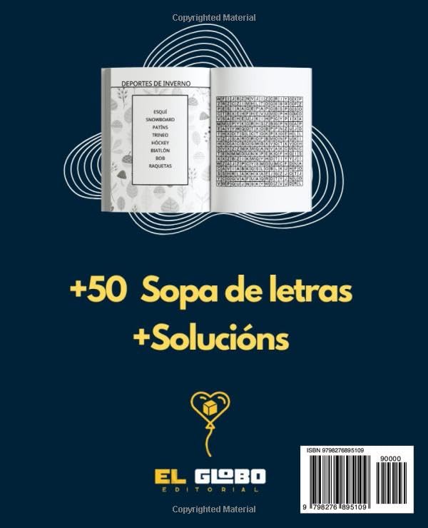 Miniatura 2 de 50 SOPA DE LETRAS PARA PARA O AVÓ EN GALEGO LETRAS GRANDES PARA MAIORES LIBRO DE SOPAS DE LETRAS PARA ABUELO Y MAYORES Pasatempos para ...