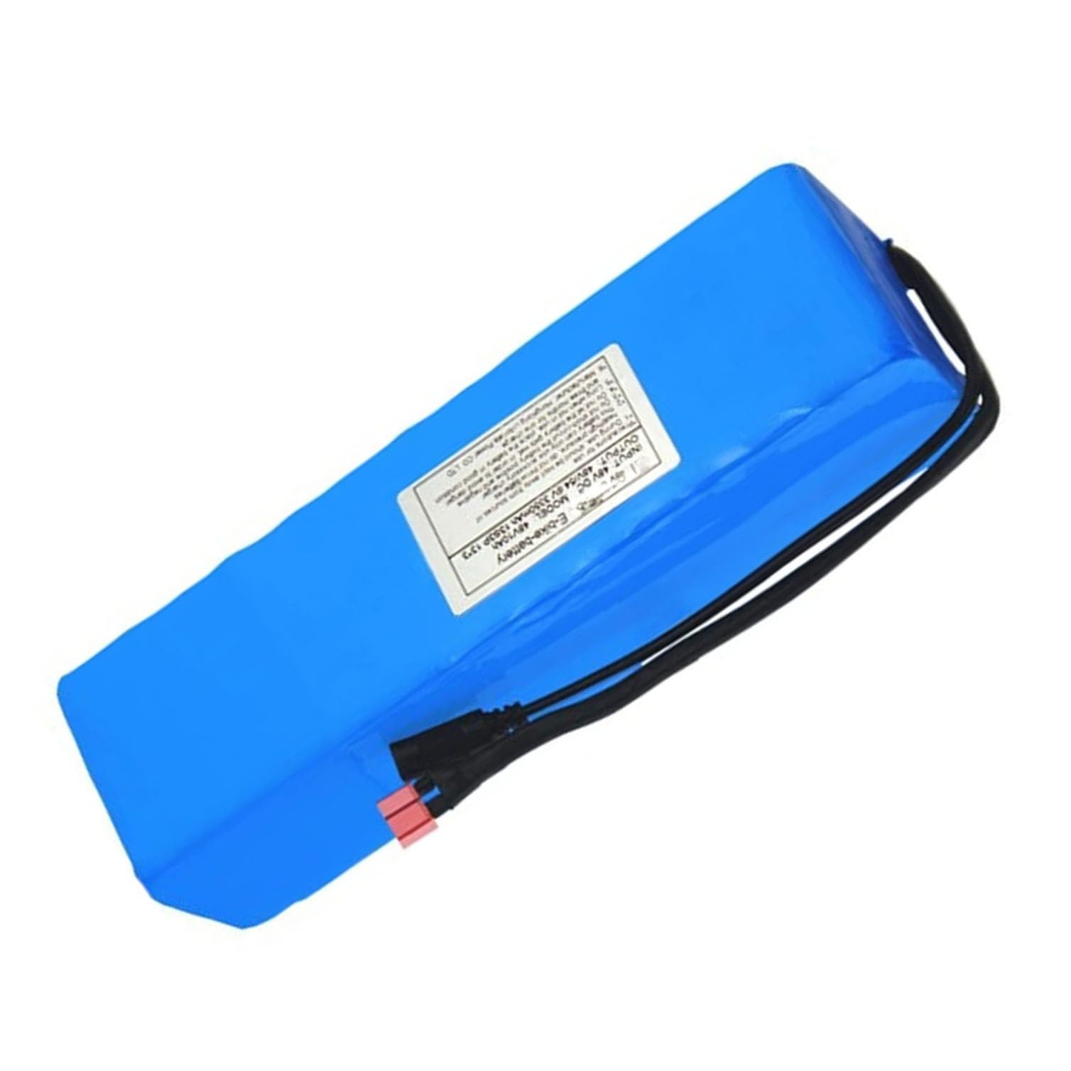 E-Bike Pedelec Akku 48V 10Ah Ebike Batterien Pack Rechargeable Battery Eingebauter BMS Wasserdichter PVC-Akku Mit Ladegerät XT60 Plug,48V 10Ah