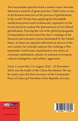 Image of Fidel Castro on Imperialist Globlization: Two Speeches