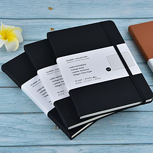 Carnets de notes A5 papier épais 100g anti-bavure pour écriture fluide - 7