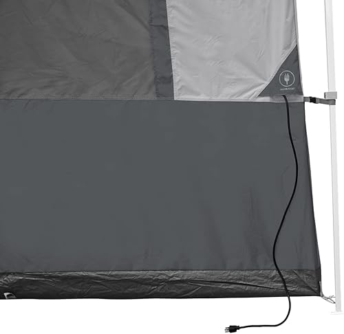 Miniatura 7 de E-Z UP Cubo de campamento deportivo convierte el toldo de pierna en ángulo de 10 pies en tienda de campaña gris canoparefugio no incluido gris, Azul