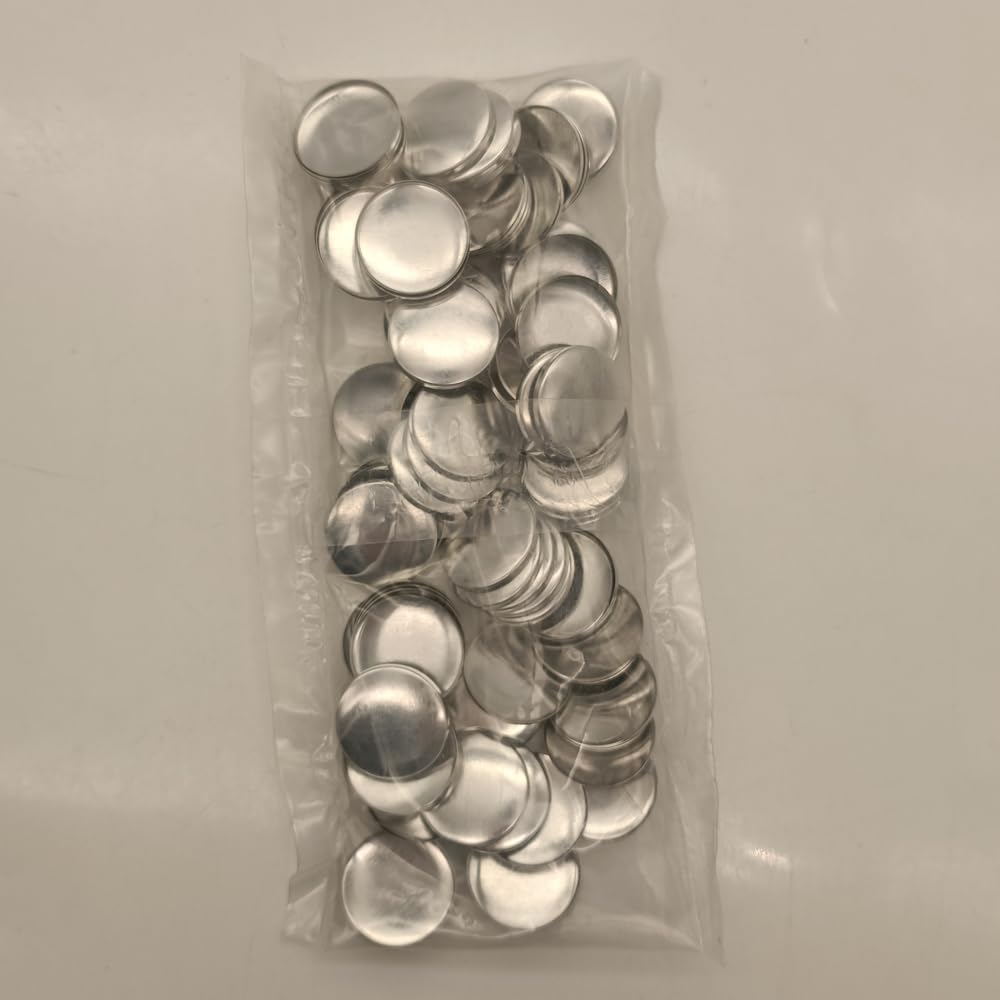 Paper Clip Badge Consumables Bookmark Blank Button Badge Pin Button Parts Maker 25MM 200PCS
